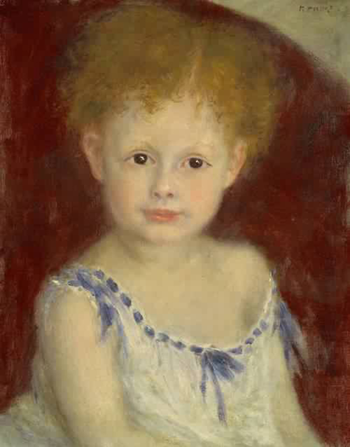 Renoir - Jacques Bergeret da bambino 1880