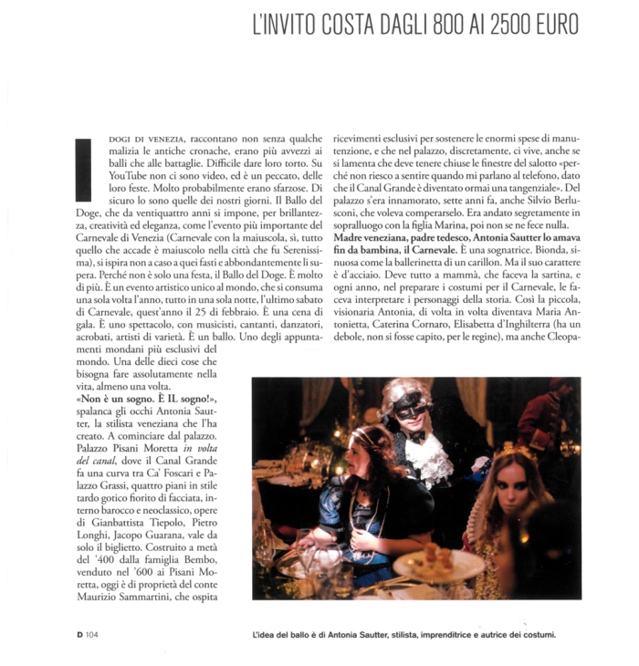 Eyes Wide Shut su D di Repubblica, #2